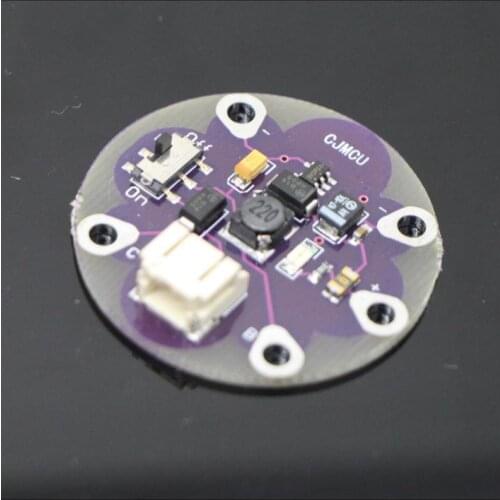 LilyPad LiPower Lithium Battery boost Power step up Battery Module 5V output