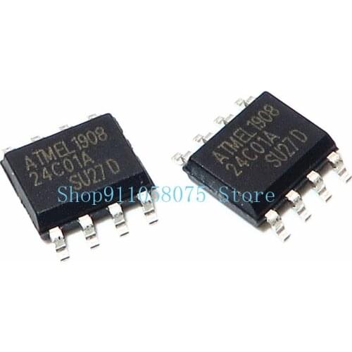 Free freight AT24C01A-10SU-2.7 SOP-8 20pcs