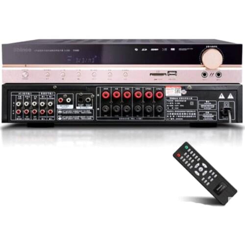 KYYSLB X-200 650W Home Audio Bluetooth Amplifier Subwoofer 5.1 Home Theater Audio Digital Amplifier HIFI High Power Amplifier