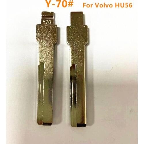 Y-70# HU56 HU56R key blade for Volvo car key for keydiy remote key