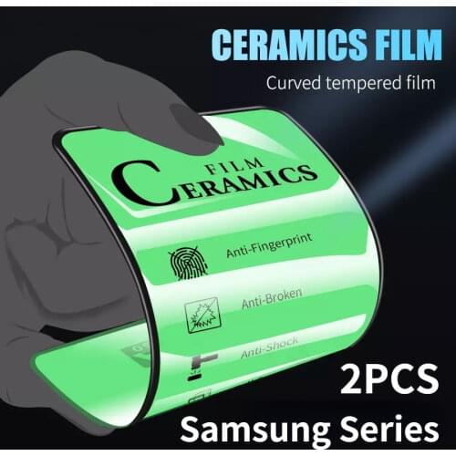 For Samsung A920 A9 A90 A80 A8 A720 A71 A70 A60 A6 A5 A51 A50 Plus Ceramic Film Full Cover Protective Glass 9D Screen Protector
