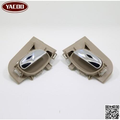 1 PAIR INTERIOR DOOR HANDLE FOR PEUGEOT 206 207 (TWO COLORS CHOOSE)