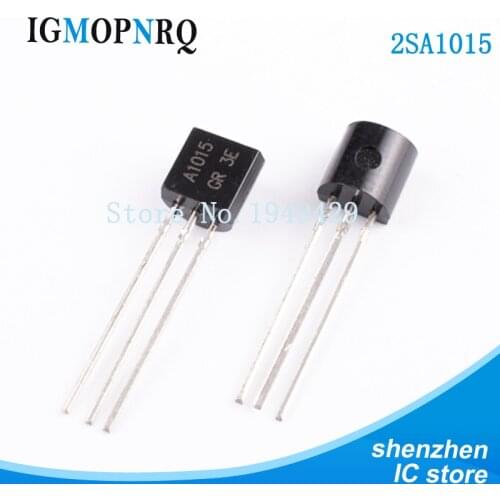 100PCS/Lot A1015 2SA1015 a1015 2sa1015 TO-92 Triode New Wholesale Electronic