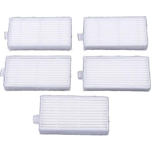 2021 New 5Pcs Replacement Filters Parts HEPA Cleaner For Cleaning Robot Vacuum Accessory