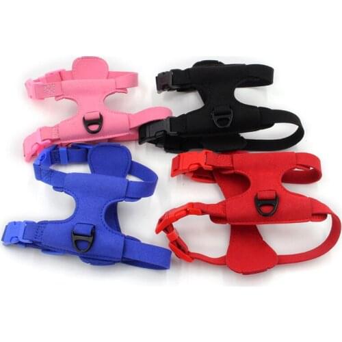 30PCS / LOT Suede Microfiber Pet Cat Chest Strap Cat Cord Dog Training Walking Safety Harness