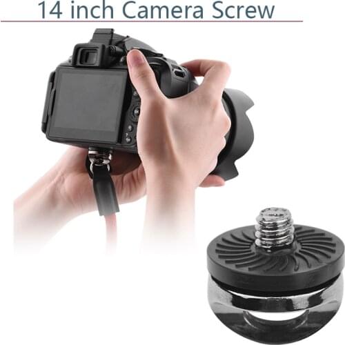 5pcs Zinc Alloy 1/4'inch Screws Thread Fixed Screw Nuts for DSLR Camera Handheld Gimbal Accessories for Tripod Adapter Mount