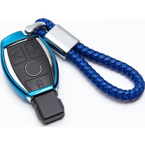 6 Colors Car Key Case Cover For Mercedes Benz Accessories W210 W212 W203 W204 Gla Cla Amg CLS W176 W205 W168 TPU Key Ring Shell