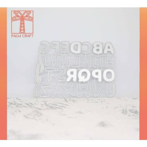 Alphabet letters Metal Die Cutting Dies Stencil Scrapbooking DIY Album cards Stamp Paper Crafts Embossing Cuts mould blade