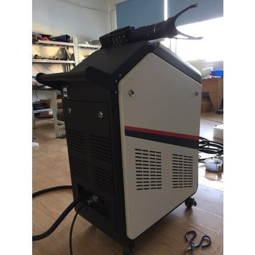 Laser cleaning machine metal rust and rust removal equipment CNC factory high speed portable 100W