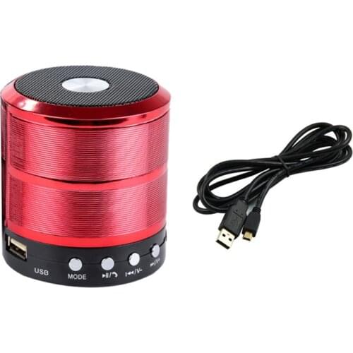 Mini Wireless Bluetooth Speaker Subwoof Sound with Mic Support TF Card FM Radio Music Play GDeals