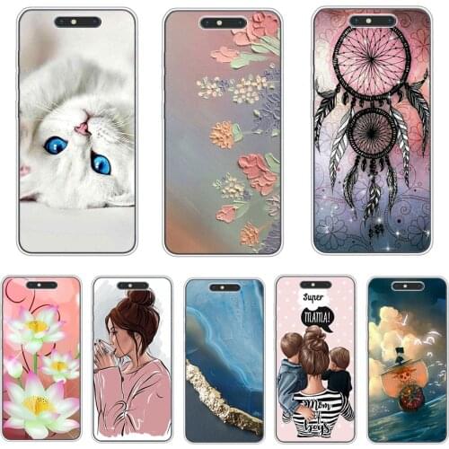 For ZTE Blade V8 mini Case Soft TPU Silicone Cover For ZTE Blade V8 V0800 BV0800 Case Patterned Case For ZTE V 8 Cover