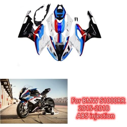 For BMW S1000RR 2015 2016 2017 2018 Motorcycle ABS Plastic Full Car Fairing Kit, S1000 RR 15 16 17 18 Body Protection Fairing