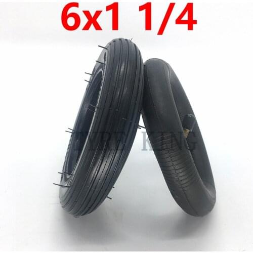 Lightning Delivery 6x1 1/4 Tyre Inner Tube 6*1 1/4 Tube Tire Pneumatic Tire for Electric Scooter Parts