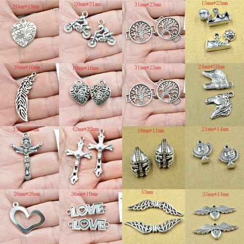 FLTMRH 3PCS 18*12mm Zinc Alloy Charms Antique Plated dragon Charms Pendants Metal Jewelry Findings Fit DIY