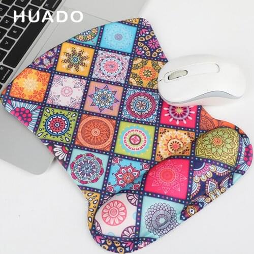 Mouse Pad with Wrist Support Comfort Durable Keyboard Pad Soft Ergonomic Mouse Mat for PC Computer Laptop