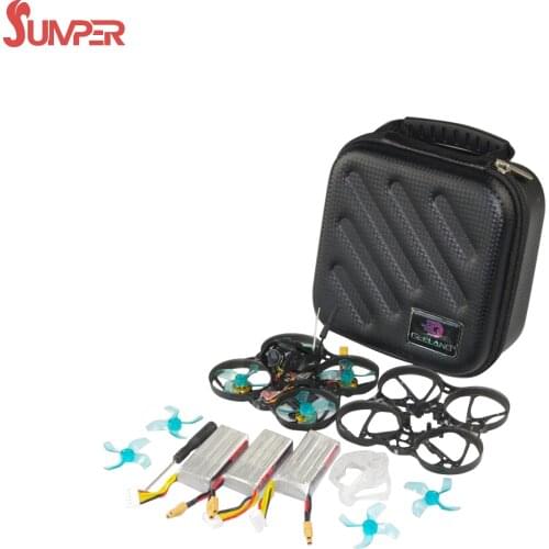 Newest ANGER 75X whoop 3-4S FPV Racing Drone Monitor Camera BNF / PNP SI-F4FC Caddx EOS V2 Quadcopter RC Dron Aircraft
