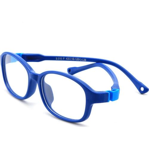 Silicone Round Kids Glasses Optical Spectacle Children Clear Lens Computer Goggles For Boys&Girls Eyewear Eyeglasses