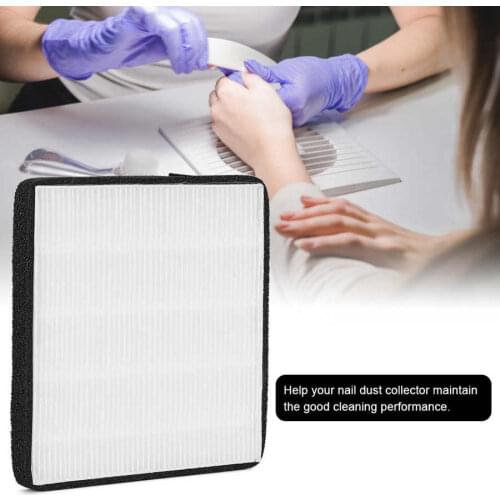 1Pc Nail Dust Collector Filter Manicure Machine Nail Suction Vacuum Cleaner Replacement Filter Screen Plate Part Accessory