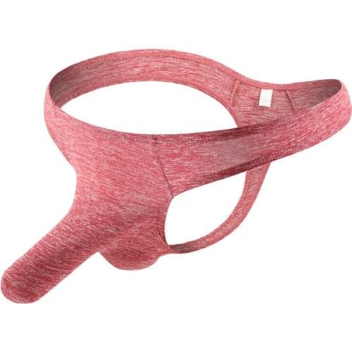 Sexy Thong Panties Mens Sexy Elephant Nose Underpants Mini Bikini Homme Men T-back Panties G String Man Erotic Sex Underwear