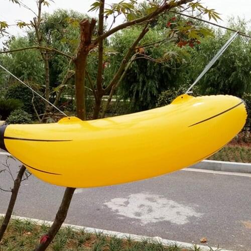 Outdoor portable inflatable banana guitar shaped balloon inflatable childrens pool toy water beach party decoration summer toy