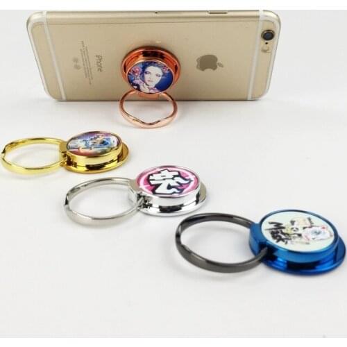 15pcs/LOT Metal Finger Ring Mobile Phone Smartphone Stand Holder for Sublimation INk Transfer Print FREE SHIPPING