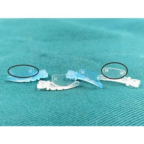50Pcs(R+L) Dental Wedges FenderMate Style Sectional Contoured Matrices Refill Bands Right Left L/M/S