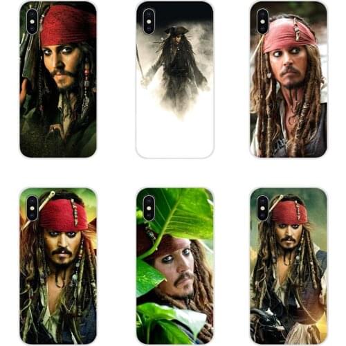 For Huawei Nova 2 3 2i 3i Y6 Y7 Y9 Prime Pro GR3 GR5 2017 2018 2019 Y5II Y6II Pirates of the Caribbean Johnny Depp TPU Skin Case