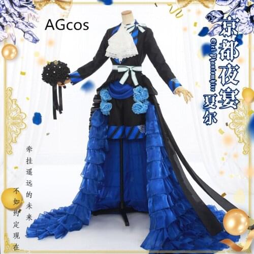 Black Butler Ciel Phantomhive Kyoto Animation Exhibition Cosplay Costume Woman Dress Christmas Gift Outfits Clothes