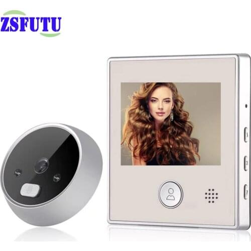 SY-2 2.8 inch LCD 1.3MP Digital Doorbell Night Vision Electronic Door Eye 150 Degree Video Camera Viewer Ring