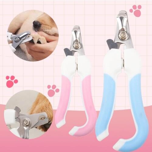 Professional Pet Cat Dog Nail Clipper Cutter With Sickle Stainless Steel Grooming Scissors Clippers for Pet Claws Dog Supplies