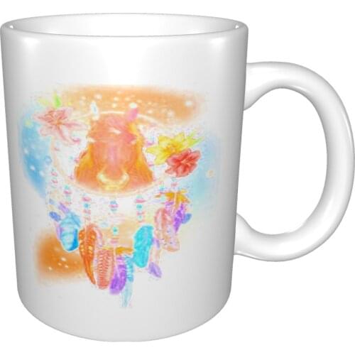 Horse Dreamcatcher Mug Coffee Cup Coffee Mug Mug With Infuser Russia Mug Mugs Coffee Cups