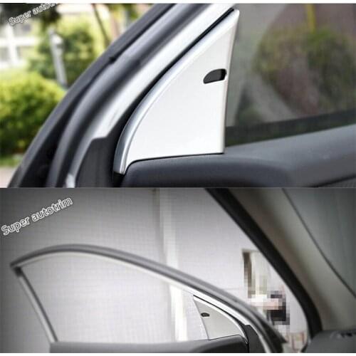 Lapetus Pillar A Decoration Triangle Shape Panel Cover Trim Fit For Nissan Qashqai J11 2014 2015 2016 2017 2018 2019 2020 ABS