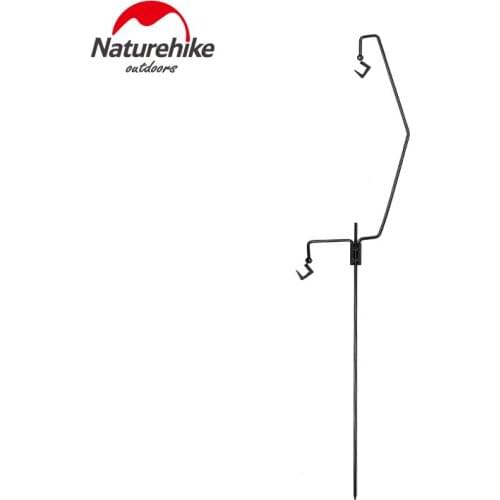 Naturehike Portable Camping Lamp lantern Hanging Rack Tent Bracket Iron Rack Outdoor Travel Lighting Triangle Rack