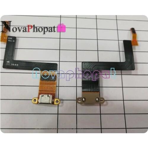Novaphopat For BlackBerry Q20 USB Charging Dock Charger Port Data Transfer Connect Connector Flex Cable Board + tracking