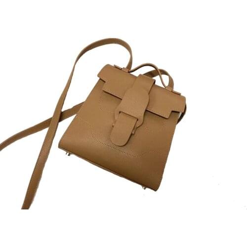 Nuleez Womens Brown Backpacks