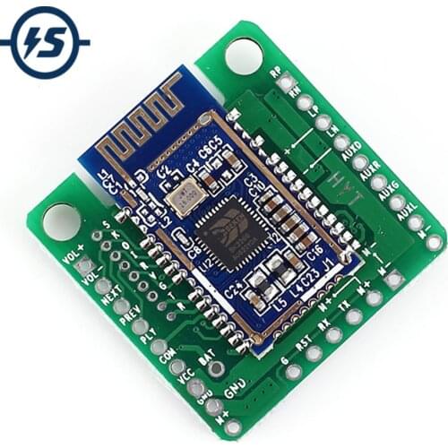 BK3266 Bluetooth Power Amplifier Stereo Board V5.0 5W+5W Support AUX Audio Support AT Change Name and Password Button Switch