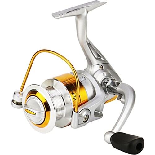 BL Fishing Spinning Reel yumoshi Carp Fishing Reels 12BB 5.5:1 Metal Coil 1000-7000 Series Feeder Fish Wheel carretilha