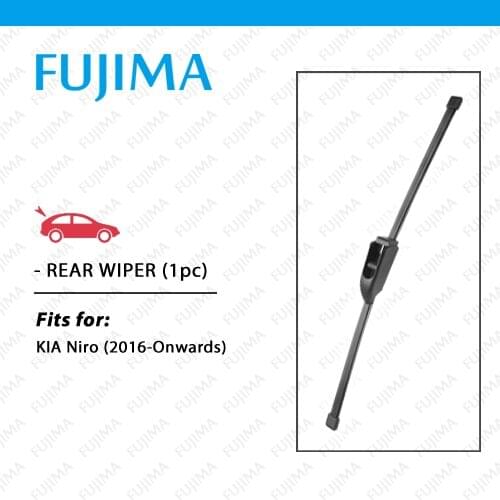 FUJIMA Rear Wiper Blade for KIA Niro (2016-Onwards) Back Windscreen Wipers Rear Wiper