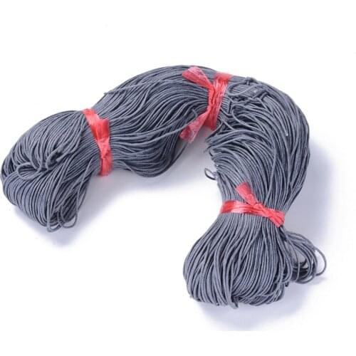 1.5mm 350m/bundle Chinese Cotton Wax Cord Thread String Strap for Craft Jewelry Making Findings DIY Bracelet Necklace Design