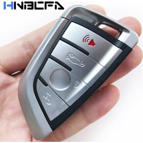 Smart Remote Card Key Shell Case Fob 4 Buttons Car For BMW 1 2 5 7 Series X1 X3 X4 X5 X6 F15 F16 F48 G30 G38 525 540 730 740