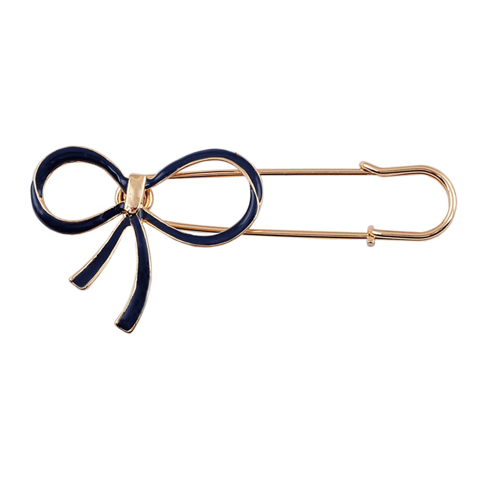 Sticks Jewelry Brooches Bow On Clothes