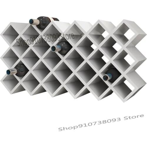 Wine lattice diamond custom wine cabinet display rack wine lattice rack diamond lattice cross rack shelf wine rack