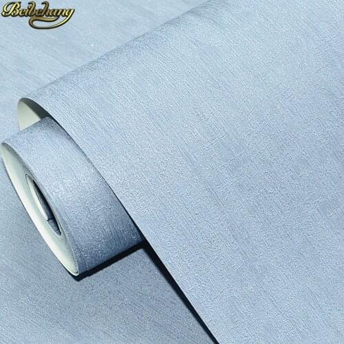 Beibehang papel de parede 3D European Solid Color Wallpaper For Walls 3D living room decoration wall papers home decor bedroom