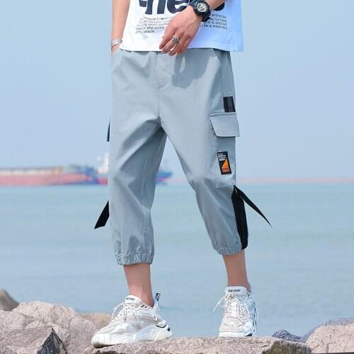 Mens Fashion Casual Pants 2021 Summer New High Quality Knee-length Shorts Men Trousers Male Multi-pocket Sports Shorts Youth