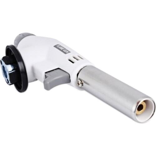 Gas Torch Welding Burner Gun Blowtorch Cooking Soldering Butane AutoIgnition Accessories Lighter Heating Flame BBQ Heating Tool