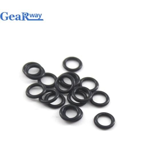 Gearway 1.8mm Thickness O Ring Seal Gasket Black NBR O type Ring 20.4/21.2/22.4/23.6/38.7/10mm ID 70 Hardness O Ring Sealing