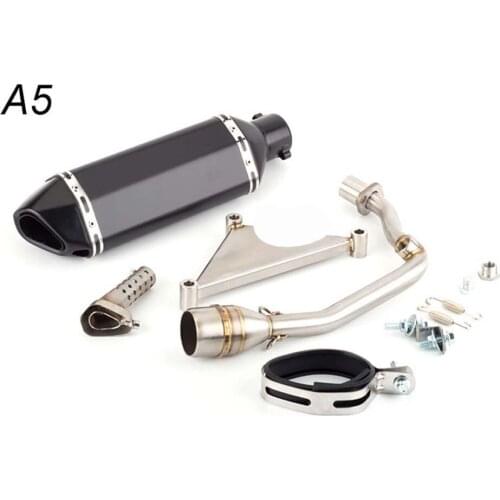 Motorcycle Exhaust Muffler Slip On For Vespa Sprint 150 Vespa Primavera 150 iGet Sprint 150 iGet 2017-2020 Exhaust Pipe