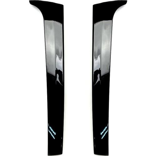 Gloss Black Rear Window Side Spoiler Wing For VW Volkswagen Touareg 2011-2017 2016 Glossy Canard Canards Splitter Car-styling