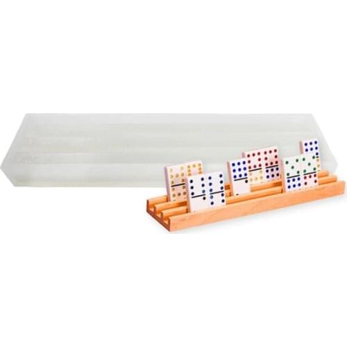 Dominoes Casting Silicone Mould DIY Crafts Polymer Clay Jewelry Making Tool Epoxy Resin Game Toy Mold