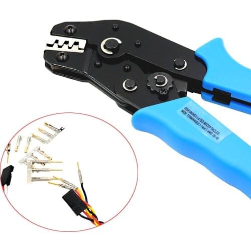 Pin Crimper Tool for Dupont 2.54mm 3.0~4.8mm Connector Servo connector crimp tool JR FUTABA SERVO EXTENSON CONNECTOR TOOL